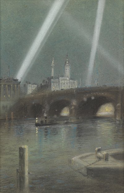 Focos de guerra sobre el puente de Londres de Robert Randoll
