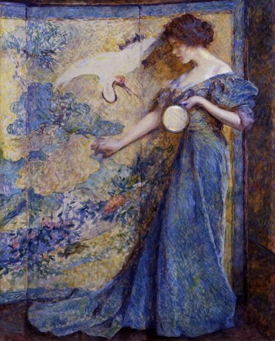 El espejo, c. 1910 de Robert Reid