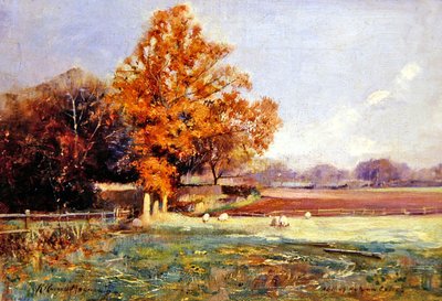 A Bit of Colour, Mull (óleo sobre lienzo) de Robert Russell MacNee