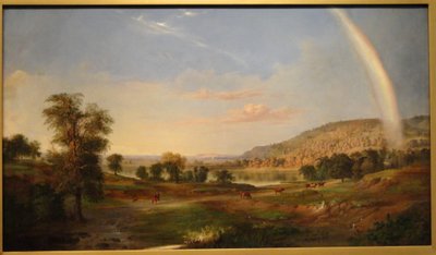 Paisaje con arco iris de Robert S. Duncanson