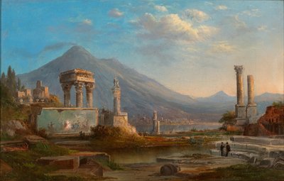 Vesubio y Pompeya de Robert S. Duncanson