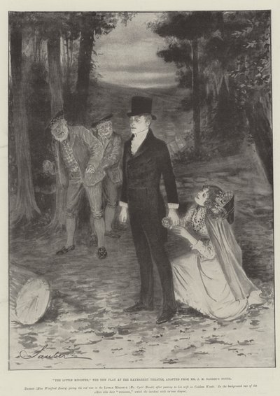 El pequeño ministro, la nueva obra en el Teatro Haymarket, adaptada de la novela de J.M. Barrie de Robert Sauber