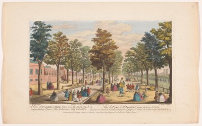 Vista de las avenidas de Saint James