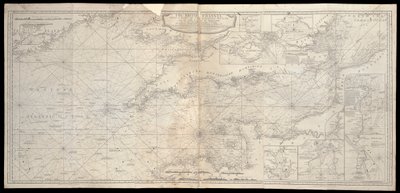 El Canal Británico con una parte del Océano Atlántico y de la Costa de Irlanda de Robert Sayer