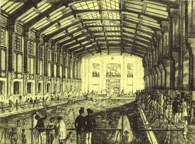 Piscina cubierta y salón de baile Sophienbad, Viena de Robert Schediwy