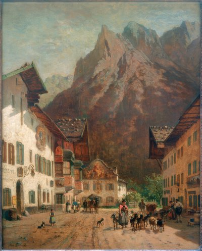 Casas en Mittenwald de Robert Schleich