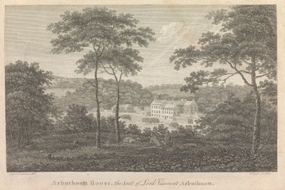 Arbuthnott House, La Sede de Lord Vizconde Arbuthnott; página 10 (Volumen Uno) de Robert Scott