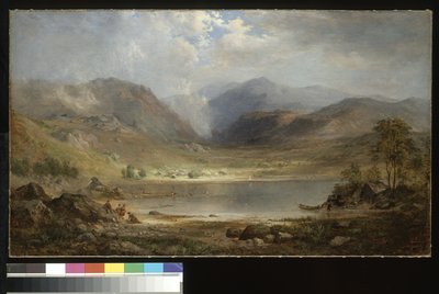 Loch Long (óleo sobre lienzo) de Robert Scott Duncanson
