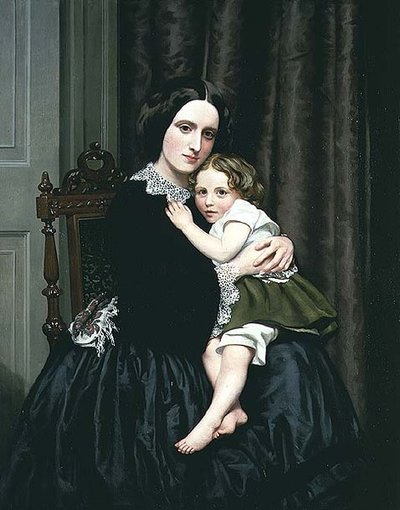 Madre e hijo de Robert Scott Tait