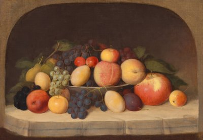 Naturaleza muerta con frutas de Robert Seldon Duncanson
