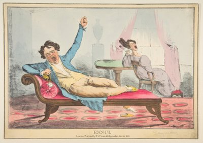 Ennui, 20 de noviembre de 1829 de Robert Seymour
