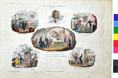 Marcha del intelecto. Mecánica de Robert Seymour