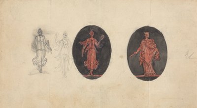 Diseños alegóricos para medallas de Robert Smirke