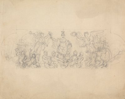 Esbozo alegórico de la victoria de Robert Smirke