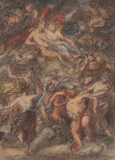 Escenas de Bachanalia de Robert Smirke