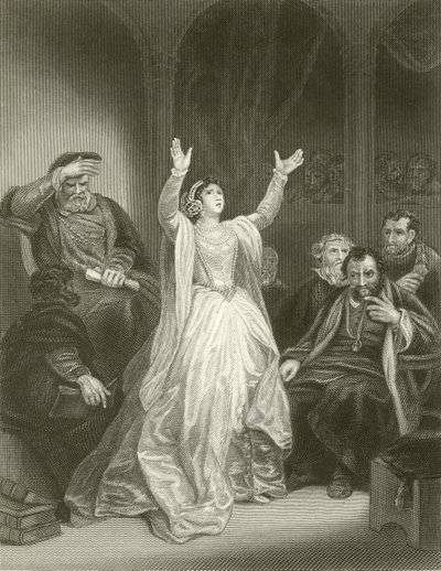 Condena de Ana Bolena de Robert Smirke