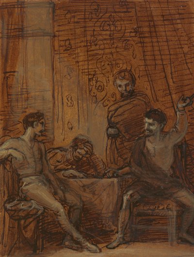 Hotspur y los conspiradores en Bangor de Robert Smirke