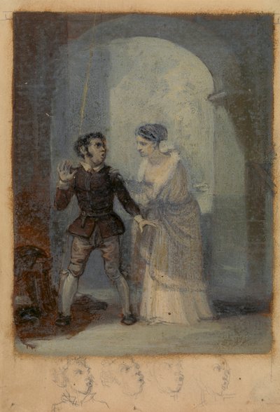 Katherina y Grumio de Robert Smirke