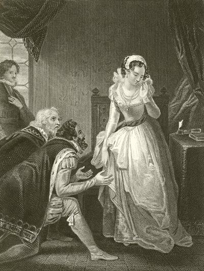 Lady Jane Grey rechazando la corona de Robert Smirke