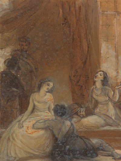 La canción galesa de Lady Mortimer de Robert Smirke