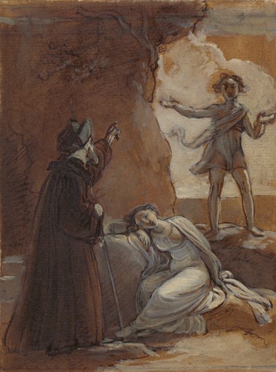 Próspero y Ariel de Robert Smirke