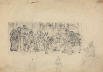 Escena de Romeo y Julieta, de Shakespeare de Robert Smirke