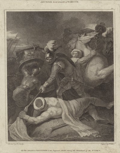 Sir Thomas Arundell tomando el Estandarte de los Turcos de Robert Smirke
