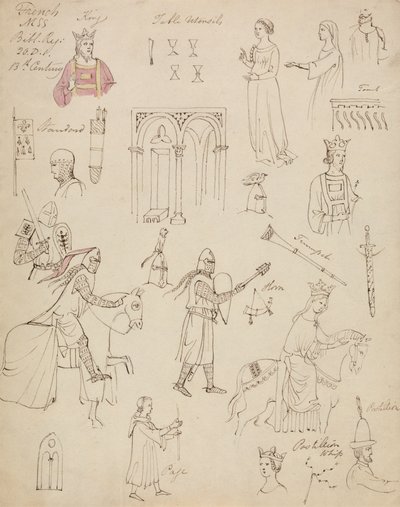 Estudios a partir de un Registro Bíblico MSS francés de Robert Smirke