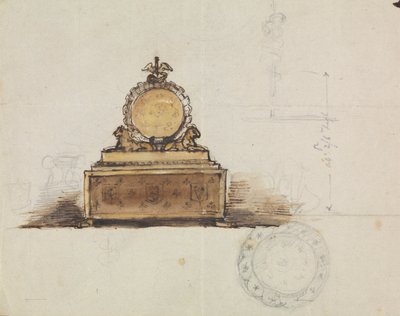 Estudio para un mueble de Robert Smirke