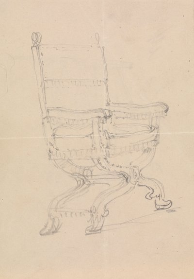 Estudio de una silla de Robert Smirke