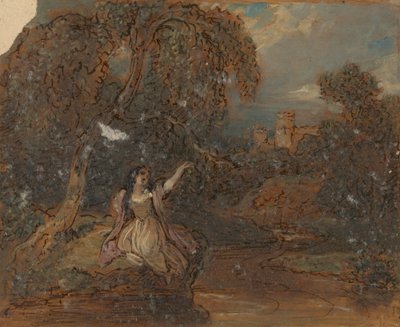 La muerte de Ofelia de Robert Smirke