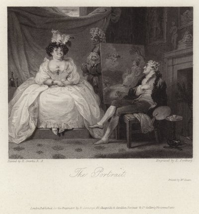 El retrato por Robert Smirke de Robert Smirke
