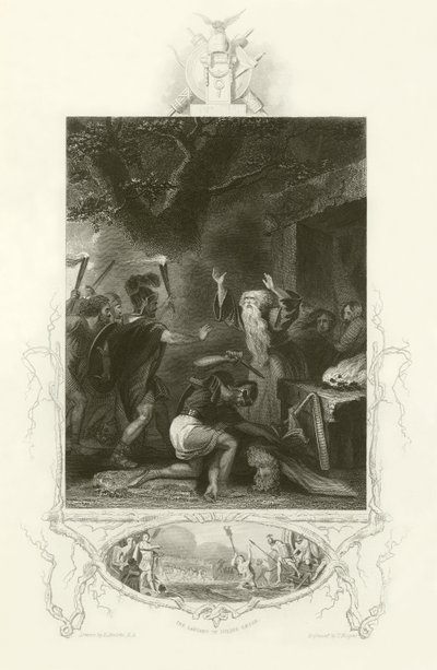 La masacre de los druidas de Robert Smirke