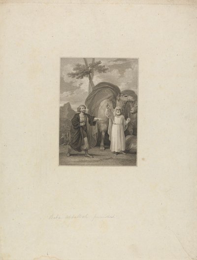 Sin título: Baba Abdallah castigado de Robert Smirke