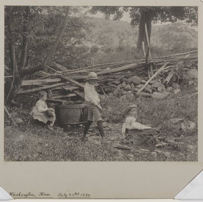 Monte Washington, Massachusetts, 22 de julio de 1890, 1890 de Robert Stuart Redfield