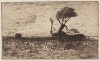 Cerca de la Costa [placa pequeña] de Robert Swain Gifford