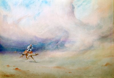 Tormenta en el desierto de Robert Talbot Kelly