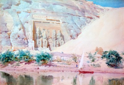 Templo de Abú Simbel, Egipto, 1897-1934 de Robert Talbot Kelly