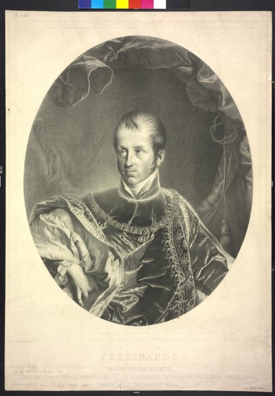Rey de Hungría y Bohemia Fernando I Emperador de Austria de Robert Theer