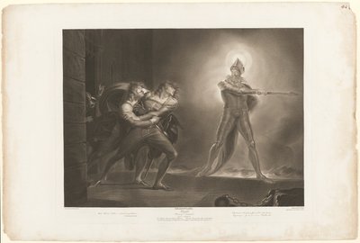 Hamlet, Horacio, Marcelo y el Fantasma de Robert Thew