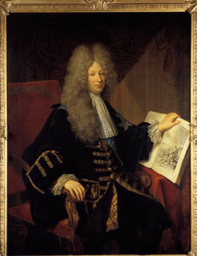 Retrato de Jerome Phelypeaux, Conde de Pontchartrain (1674-1747) Ministro de Marina de Robert Tournieres