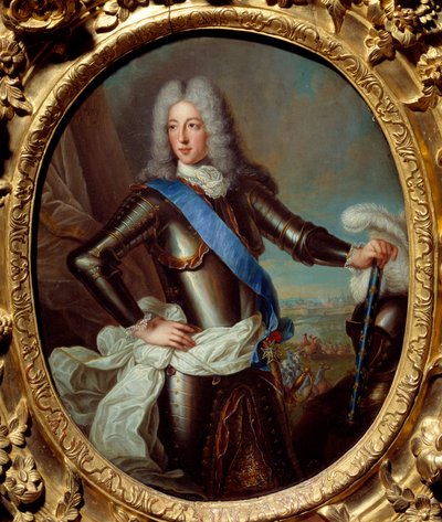 Retrato de Luis II de Borbón, Príncipe de Condé (Gran Condé) (1621-1686) de Robert Tournieres
