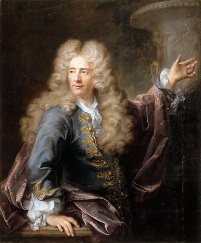 Retrato del escultor Jean Cornu 1650-1715 de Robert Tournieres