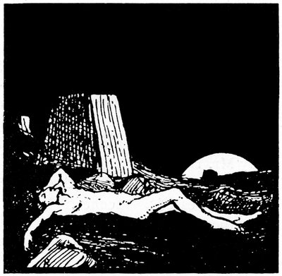 Dibujo para el Libro de Job, 1913 de Robert Traill Rose