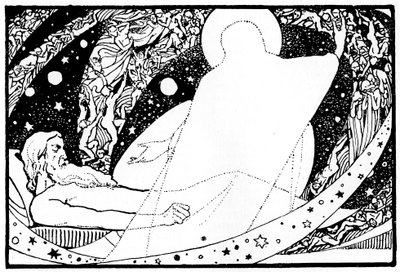 Dibujo para el Libro de Job de Robert Traill Rose
