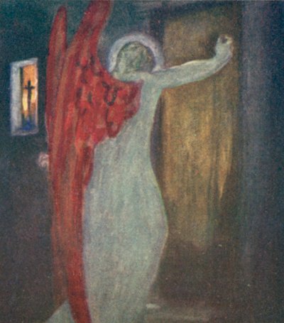 Ilustración para El sueño de Gerontius por el Cardenal Newman de Robert Traill Rose