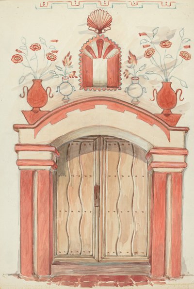 Puerta principal y arco de Robert W.R. Taylor