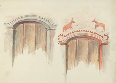 Dibujo de restauración de Robert W.R. Taylor