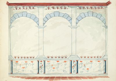 Dibujo de Restauración de Robert W.R. Taylor