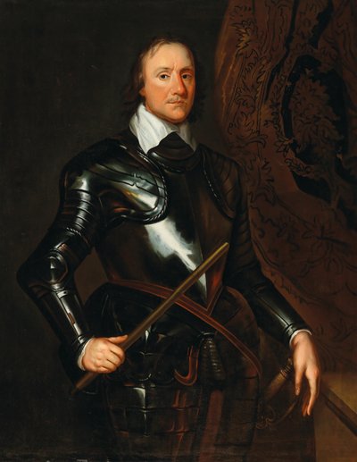 Retrato de Oliver Cromwell 1599-1698 de Robert Walker